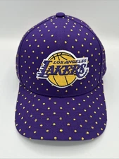Mitchell and Ness Los Angeles Lakers Polka Dot Pro Snapback Hat NBA
