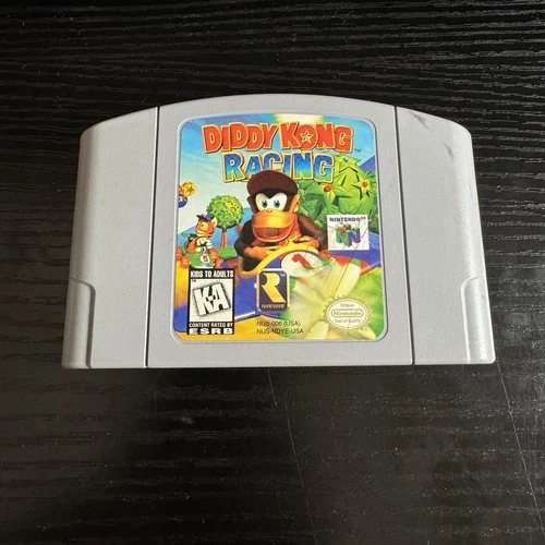 Diddy Kong Racing Nintendo 64 N64 Cartridge Authentic, Cleaned Tested Working