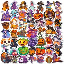 100PCS Non Repeating Halloween Stickers Party Favors Z, C