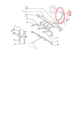 Petrol Fuel Injector ALFA ROMEO 159 - BRERA - SPIDER GENUINE 55213194