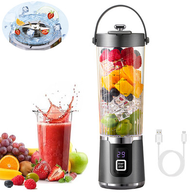 Rechargeable Portable Blender Personal Mini Mixer Protein Shakes Juicer Cup USB