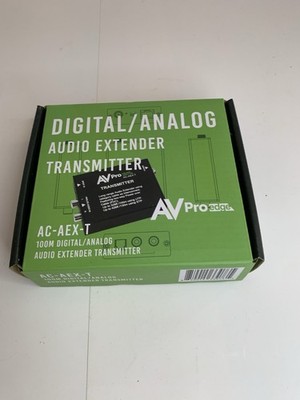 AVPro Edge AC-AEX-T  Audio Extender  - TRANSMITTER 100 M Digital/Analog