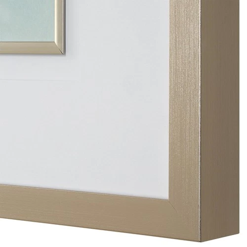 Uttermost 32356 Soft Sage 28" x 28" Framed Abstract Graphic Print - MultiColor - Picture 2 of 5