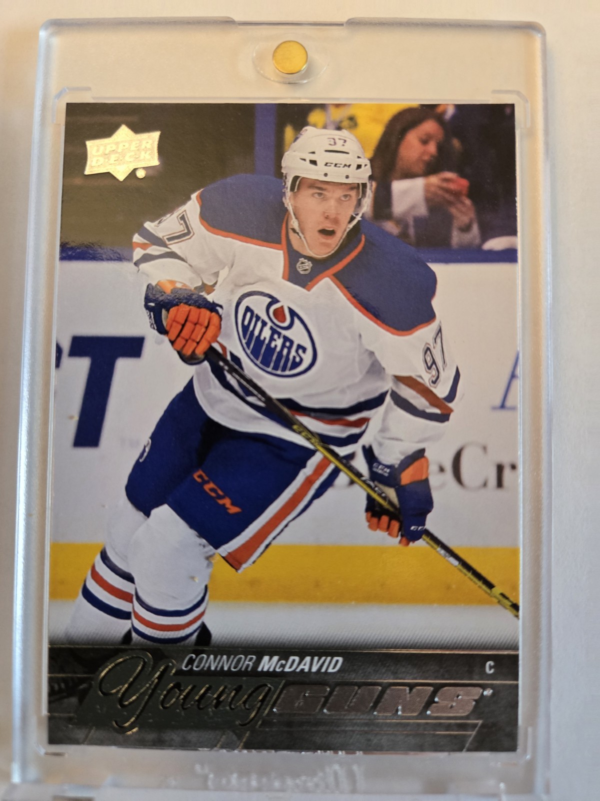 2015 Upper Deck #201 Connor McDavid Young Guns Rookie Rc