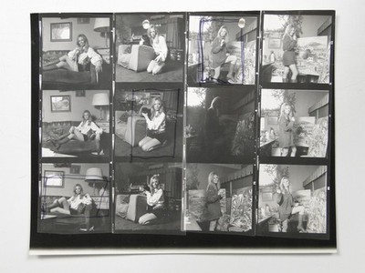 Schauspielerin Juliet Harmer Kontaktbogen Tony Rios Europa Fotos um 1970 Photo