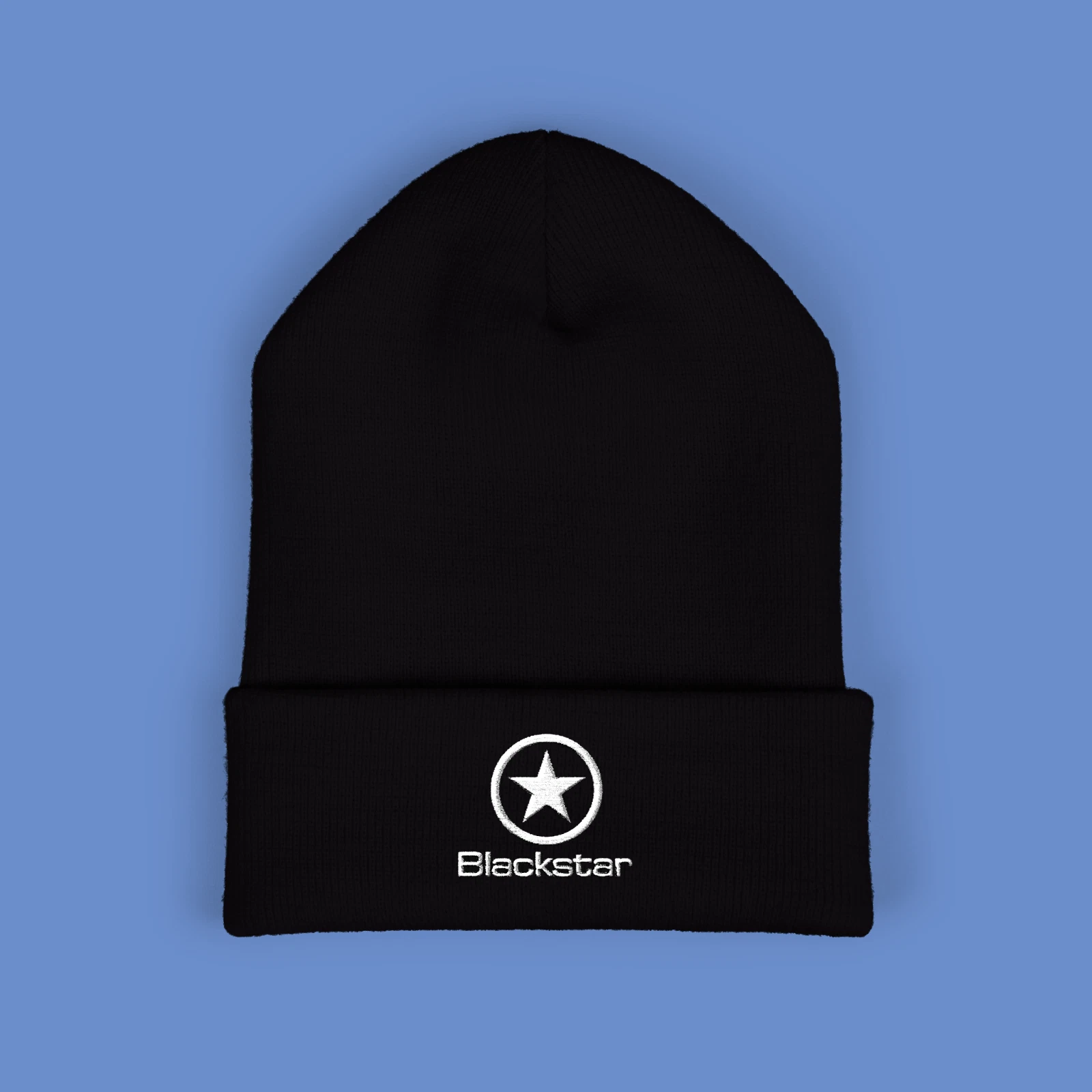 Blackstar Amplification Amplifiers Embroidered Classic Winter Black Beanie Hat
