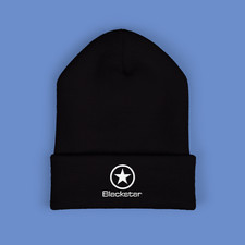 Blackstar Amplification Amplifiers Embroidered Classic Winter Black Beanie Hat