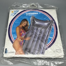 Vintage 1994 Intex Wet Set Suntanner Pool Float Inflatable NOS Sealed New