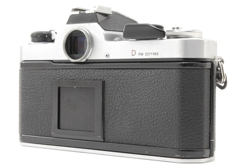 Rara [quasi come nuova] fotocamera reflex Nikon FE pellicola argento + obiettivo Ai 50 mm 1,8 D dal GIAPPONE - Foto 6 di 12