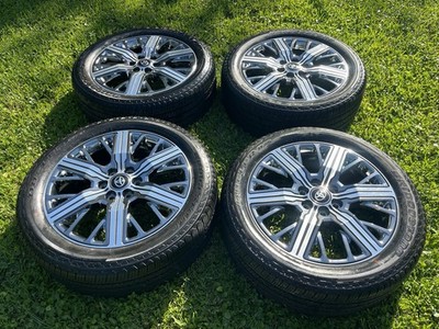 4 NEW Factory Toyota Sequoia CAPSTONE Wheels Tires OEM 22 inch Tundra 2022-2026