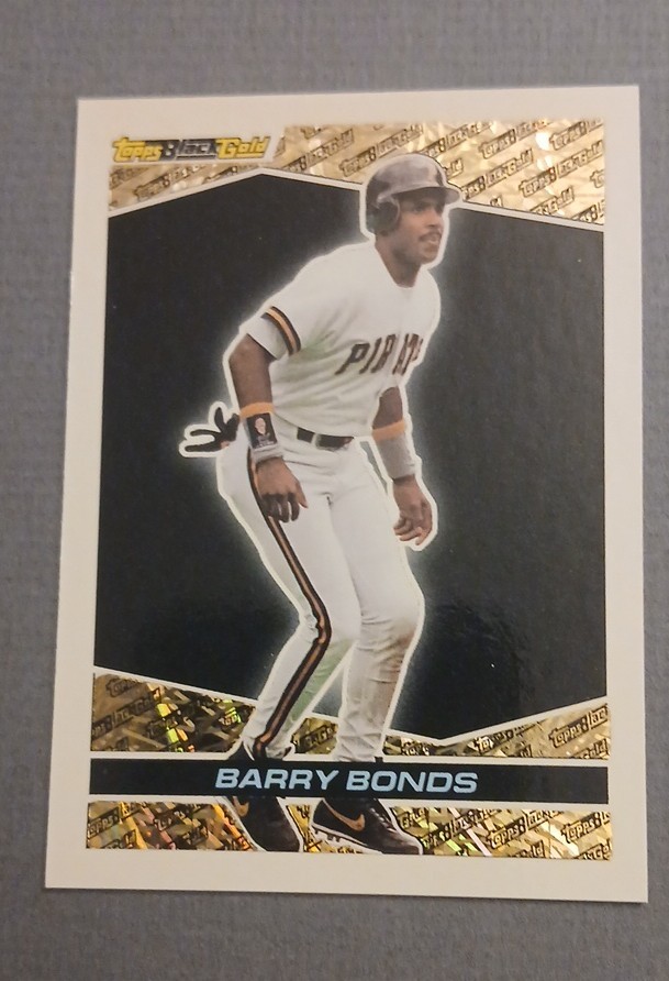 1993 Topps - Black Gold - Barry Bonds #1