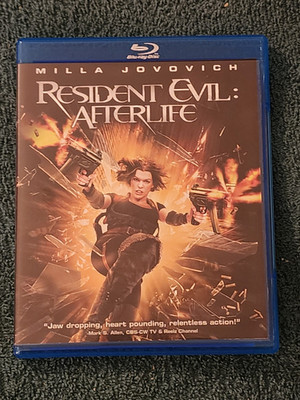 Resident Evil: Afterlife (Blu-ray, 2010) Milla Jovovich WS USED