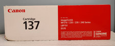 Canon 137 Black High Capacity Genuine Laser Toner Cartridge