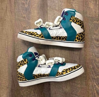 Adidas x Jeremy Scott JS Bones Flintstones Leopard Size 11.5