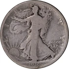 1916 D 50C Walking Liberty Half Dollar ~ Good Details