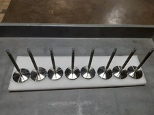 8 Del West 2.250x1132x5.475 Titanium Intake Valves