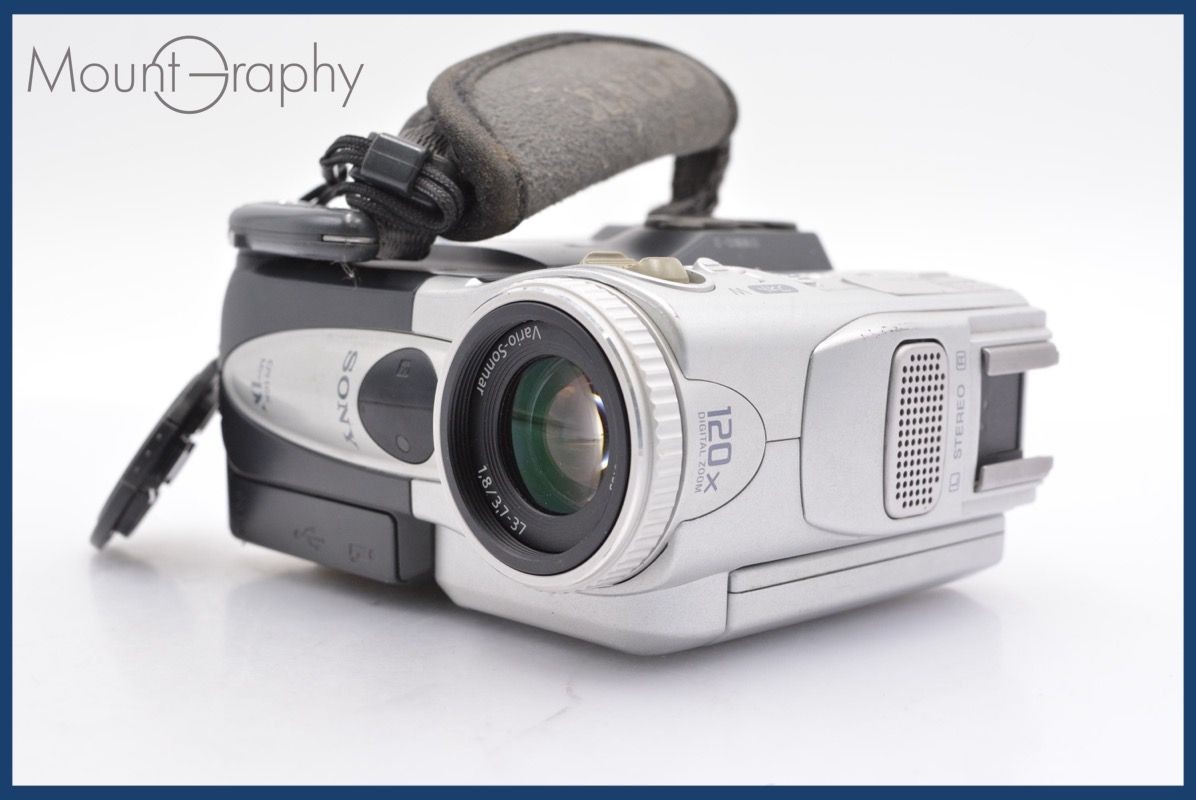 SONY　Digital　Handycam　DCR-PC101 Sony Handycam DCR-PC101E Mini DV Camcorder for sale online