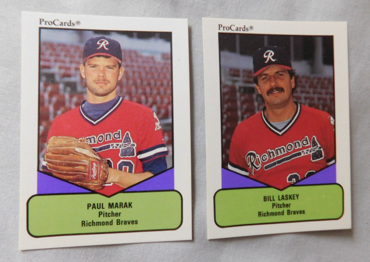 1990 ProCards AAA  Richmond Braves Baseball Card Pick one