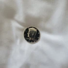 1964 Proof Kennedy Half Dollar Accented Hair Variety 90% Silver . 2 Coins