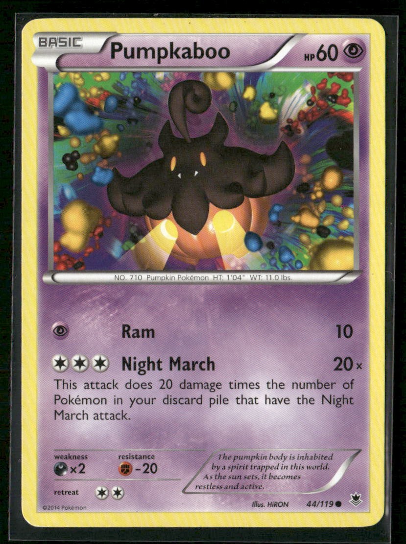 Pumpkaboo XY - Phantom Forces 44/119 Regular LP