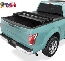 Soft Tri-Fold Truck Bed Tonneau Cover Fit for Ford F-150 F150 2015-2026 5.5