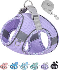 No-Pull Dog Step-In Vest Harness - Breathable Mesh Reflective Walking Harness