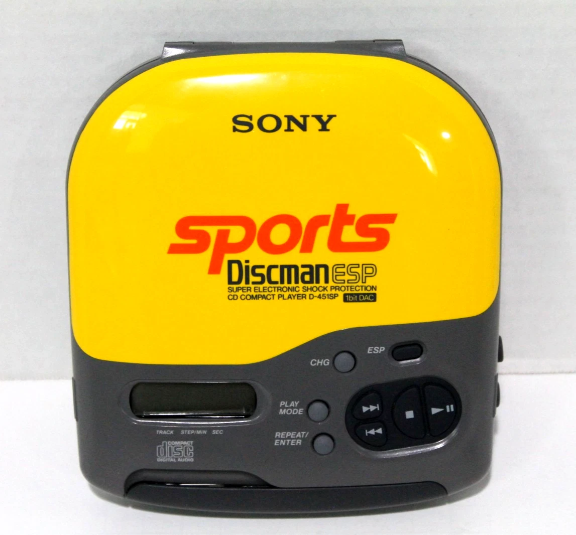 Yellow Sony Discman Personal CD Players for sale | eBay