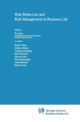 Bo Green | Risk Behaviour and Risk Management in Business Life | Taschenbuch