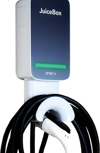 JuiceBox 40 Enel X Way Wi-Fi Enabled Level-2 Electric Vehicle Charging Station