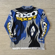 Vintage 1996 AXO Sport DyeMax Jersey Motocross Jersey Large