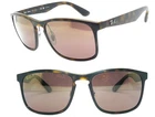 RAY BAN SUNGLASSES BROWN POLARIZED RB 4264 ROMANCE 4165 EYEGLASSES CASE 4385