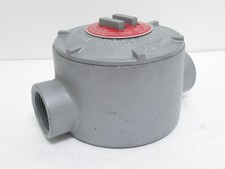 230284 Old-Stock; Appleton GRC150-A GR Conduit Out Box; Aluminum; 1-1/2NPT