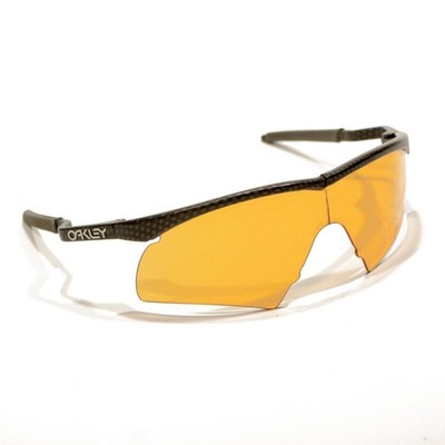 Oakley M Frame Gen 2 II Persimmon Orange Mumbo Sweep Carbon Style Sonnenbrille