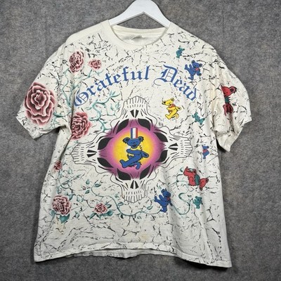 【希少】90s greatful dead tee Vintage Grateful Dead Shirt Xl Bear US Ski Team 90s Tye Dye | eBay