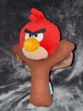 Angry Birds Slingshot Theme 11" Plush Red Bird Rovio 2012 Stuffed Toy
