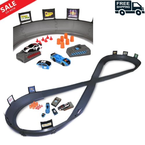 NASCAR 8台セット Race Track Nascar Adventure Force Crash Racers Figure 8