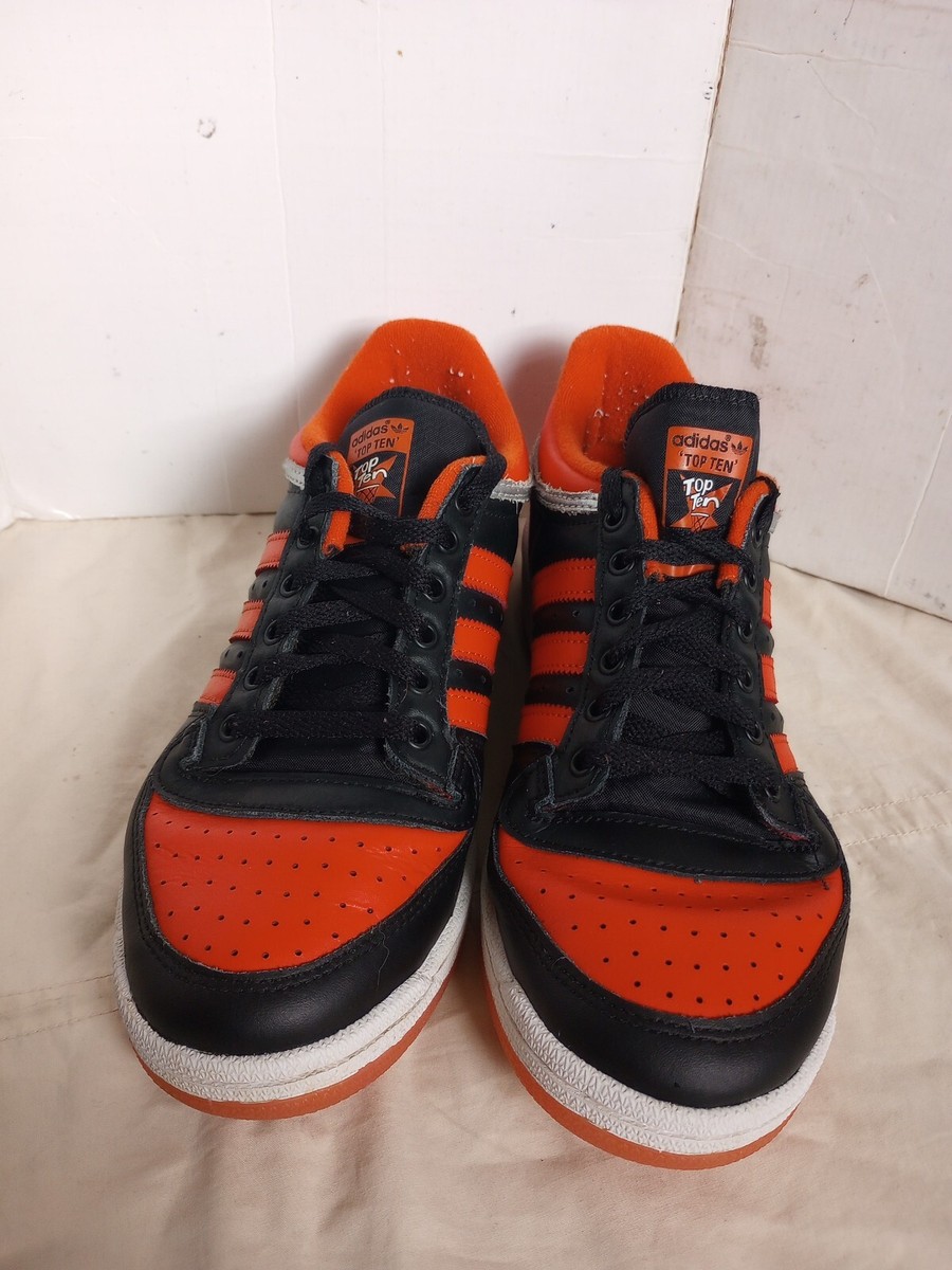 Adidas Mens Top Ten Low FY3531 Black Casual Shoes Sneakers Size