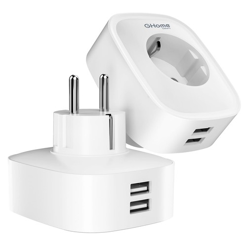 Enchufe inteligente GHome con USB 16A - Imagen 2 de 7