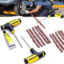 13pcs Tire Repair Kit Diy Flat Tire Repair Car Truck Motorcycle Home Plug Patch