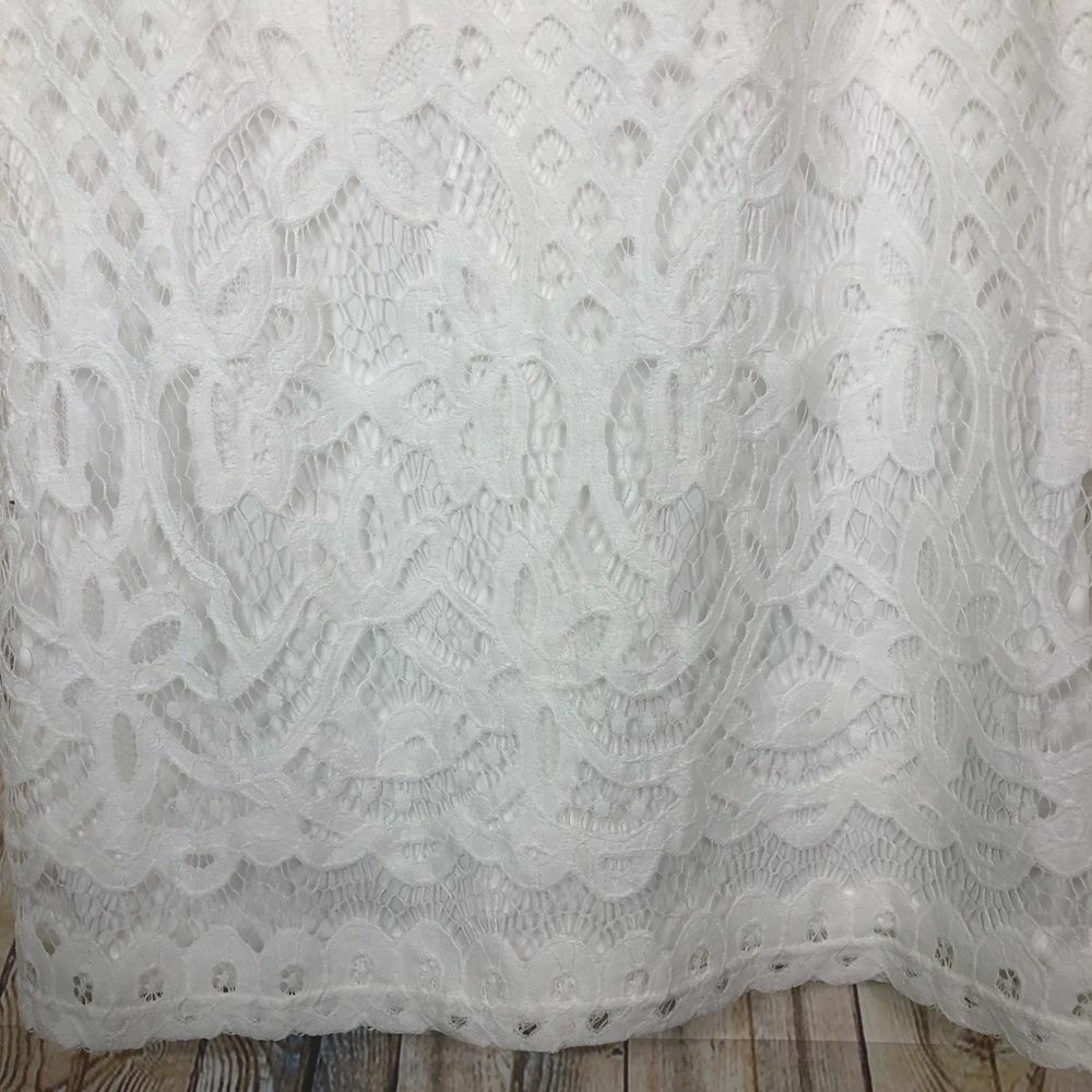 basque lace dress BETHANY / Straight Neckline Wedding Dress with Basque Waist main image 1
