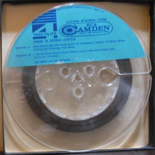 Hawaii in Stereo Leo Addeo and His Orchestra 4 Track 7 1/2 IPS Reel to Reel Tape - Picture 6 of 7