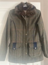 Ladies Tweed Coat Size 10