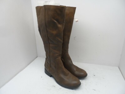Life Stride Women's Xandy Side-Zip Wide-Calf Tall Riding Boots Black Size 6M