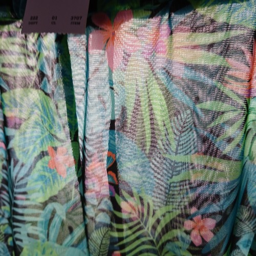 Pantalones de malla Art Class para niñas talla M (8) tropicales florales nuevos con etiquetas - Imagen 2 de 18