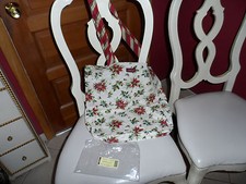 Longaberger Holiday Botanical Large Lunch Tote NIP