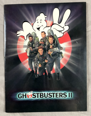 Ghostbusters II 1989 Original Movie Press Kit Binder 9 x 12
