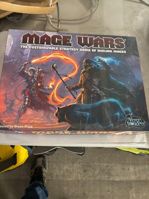 Arcane Wonders, Mage Wars, Board Game Used (Never Played)
