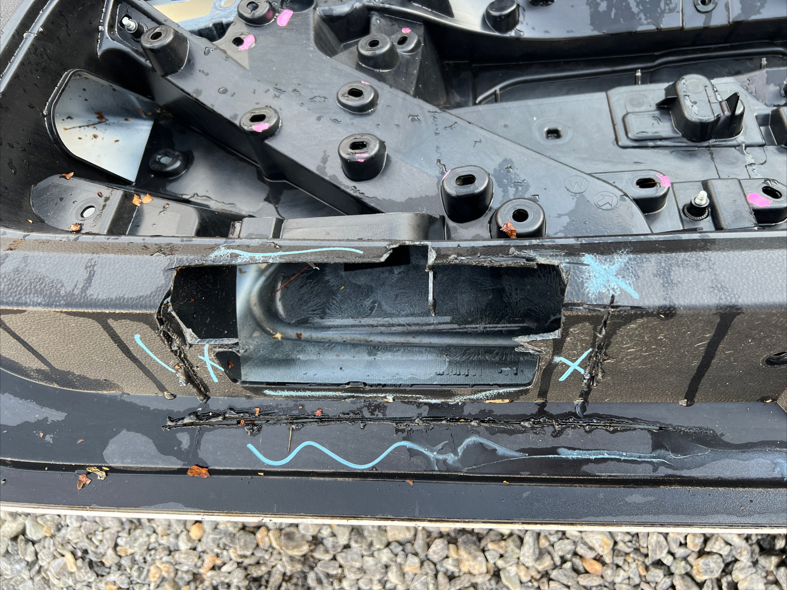 2020 2021 2022 TOYOTA HIGHLANDER TAILGATE LIFTGATE SHELL OEM Damaged eBay