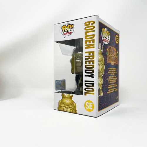 Golden Freddy Idol - Funko PoP - 2019 Fundays Exclusive - Limited Edition 1600 - Picture 5 of 11