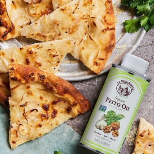 La Tourangelle Pesto Oil Drizzle onto Pasta and Salads Dipping 8.45 Fl Oz - Picture 7 of 11